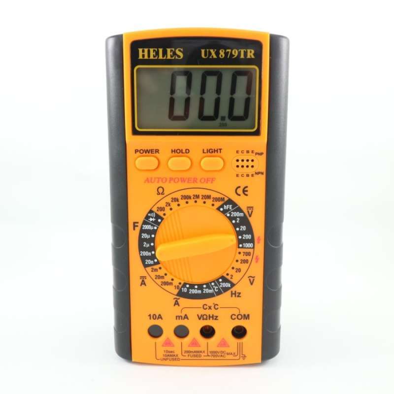 Promo MULTIMETER AVOMETER DIGITAL MULTITESTER TESTER HELES UX879TR UX