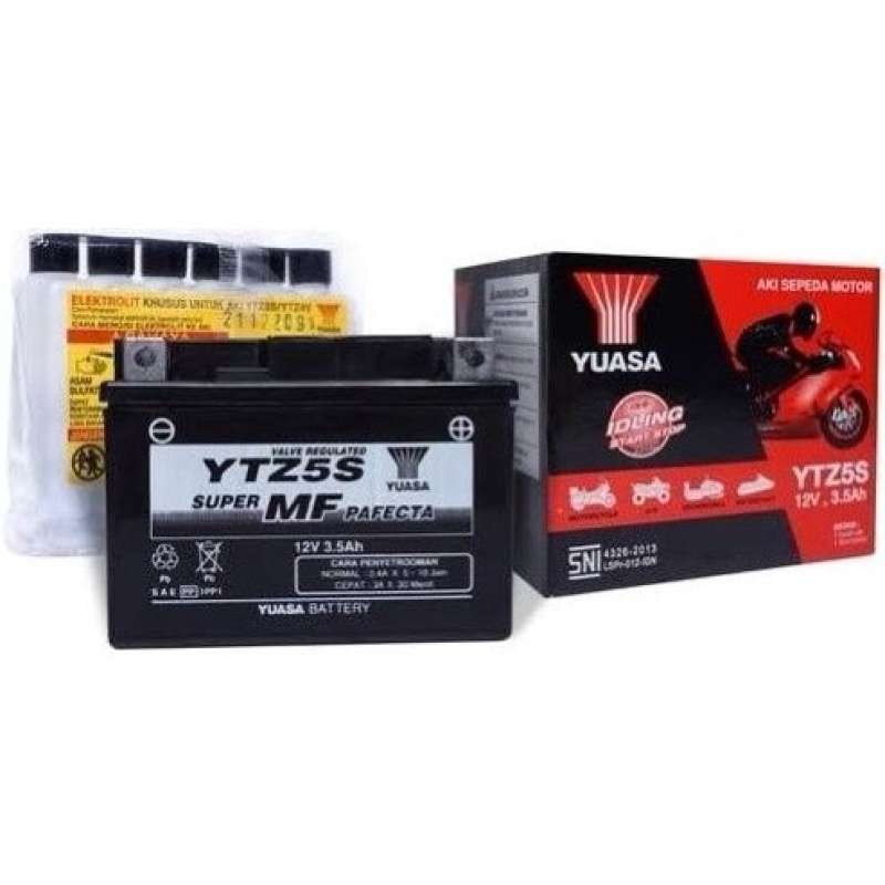 Promo AKI MOTOR BEAT KARBU BEAT FI SCOOPY SPACY VARIO 110 YUASA YTZ5S