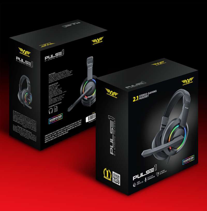 Promo Headphone Gaming Armaggeddon Pulse 1 Chroma 2.1 Gaming Headset ...