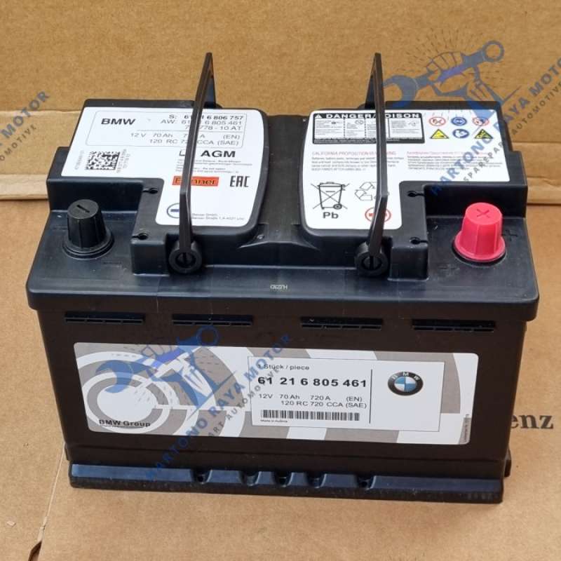 Promo AKI BMW E84 X1 70AH 720A (EN) ACCU BATTERY AGM 61216805461