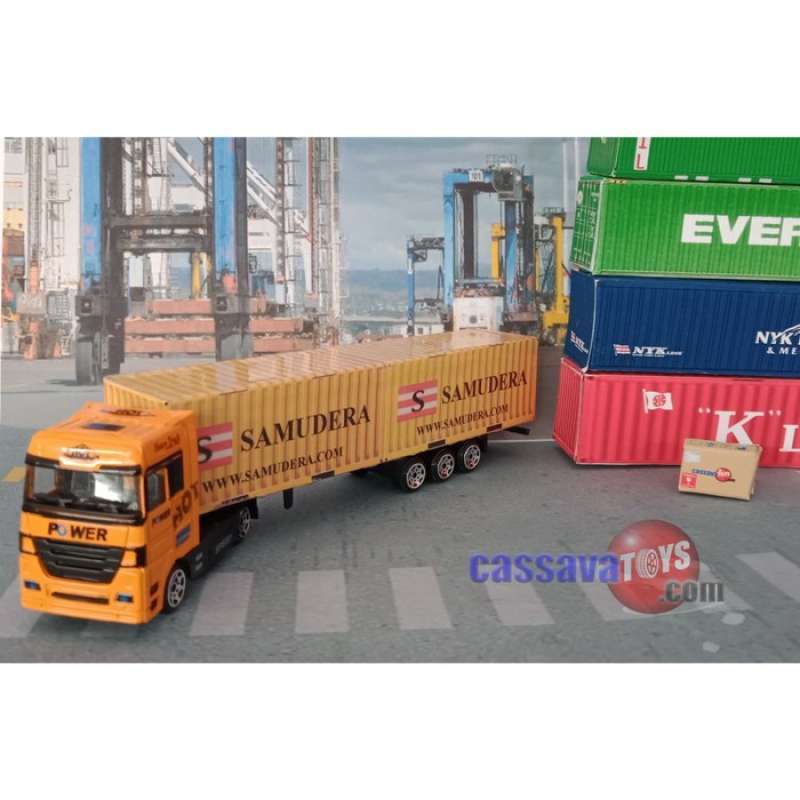 Promo DIECAST TRUCK CONTAINER SAMUDERA - TRUK KONTAINER - LUTOFIA ...