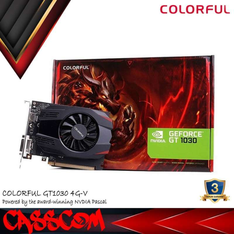 Jual VGA Colorful Gt 1030 4gb Ddr4 Nvidia Geforce Gt1030 4g-v