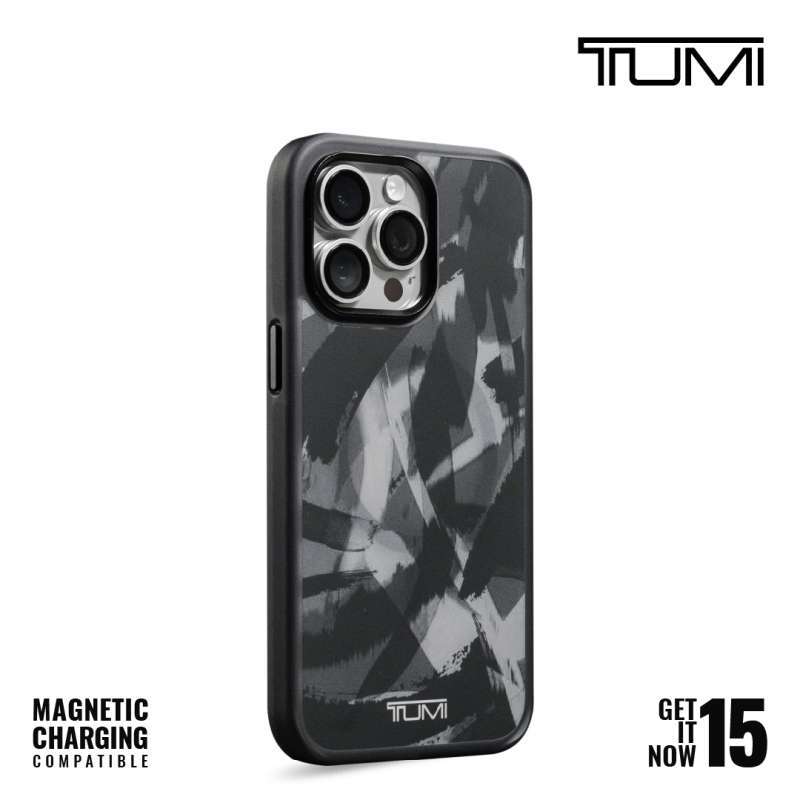 Jual Case iPhone 15 Pro Max TUMI Magsafe Frost Brush Camou di Seller ...