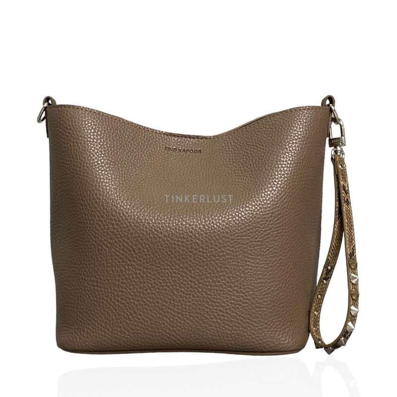 PRELOVED Find Kapoor Pingo 20 Dark Brown SHW Sling Bag
