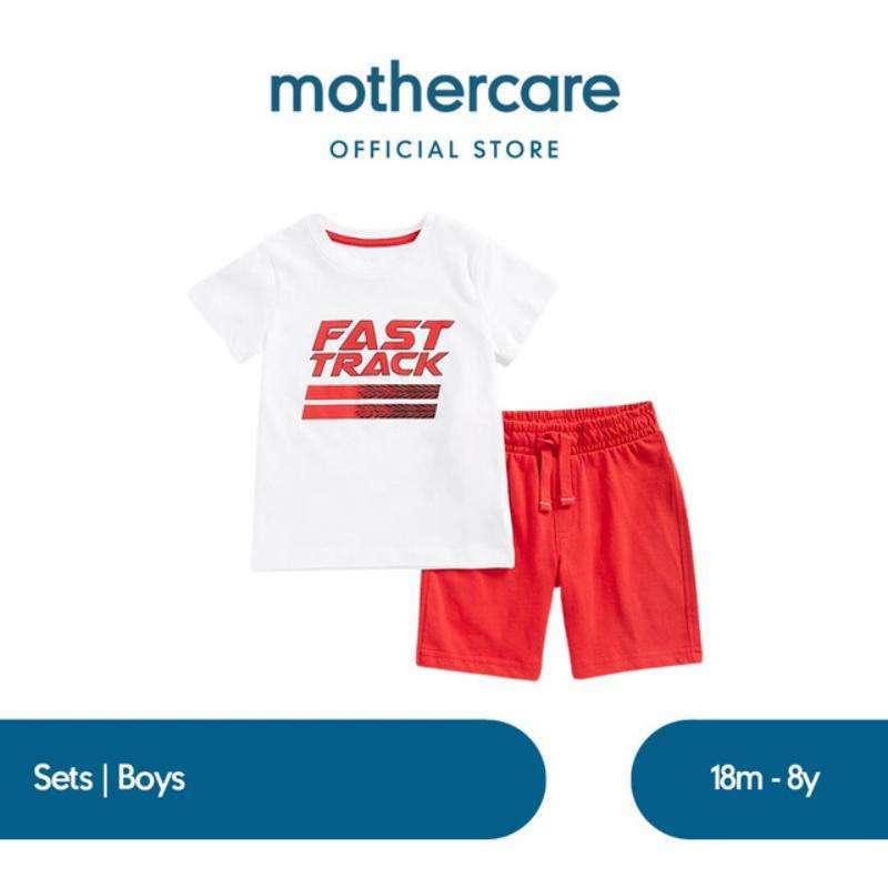 Promo Mothercare Fast Track T shirt And Shorts Set Set Pakaian Anak Laki laki multicolor Diskon 50 Di Seller Mothercare Official Store Cipeucang Kab. Bogor Blibli
