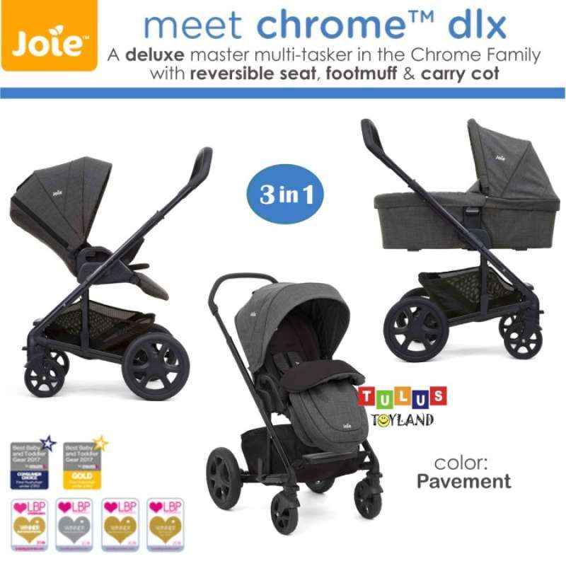 Joie chrome dlx 3in1 shop