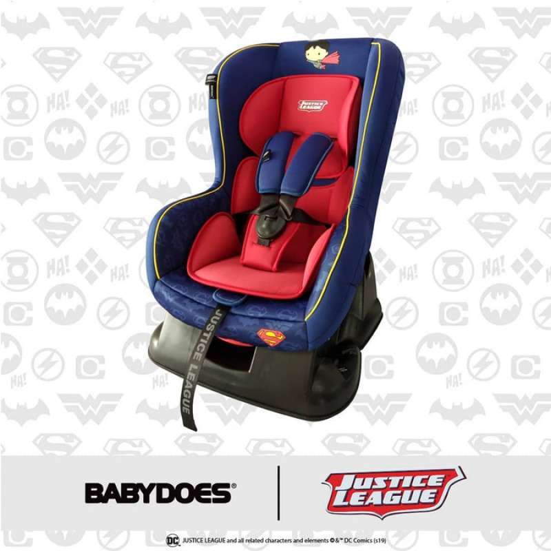 Car seat Babydoes CH862 Justice League Dudukan Mobil Bayi Gojek