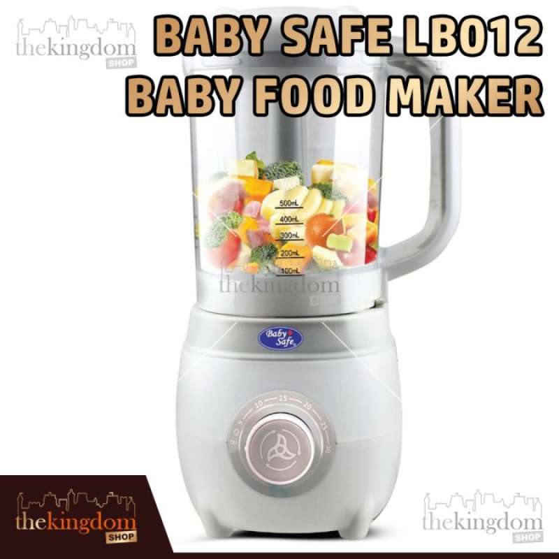 Promo Baby Safe LB012 Baby Food Maker 6in1 Multifungsi Streamer Blender