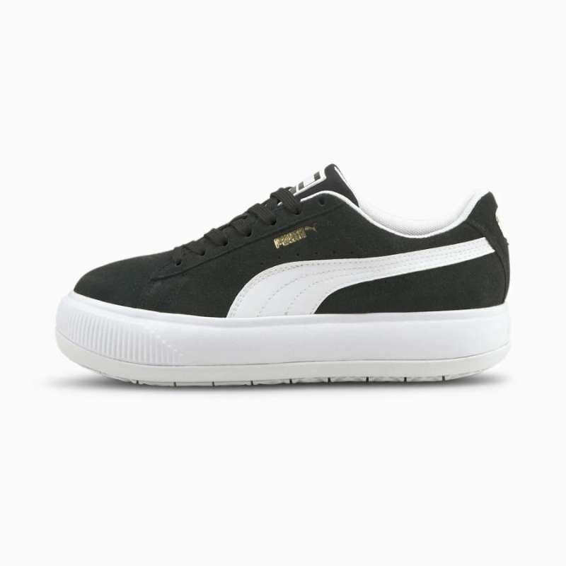 Jual puma suede black white shop