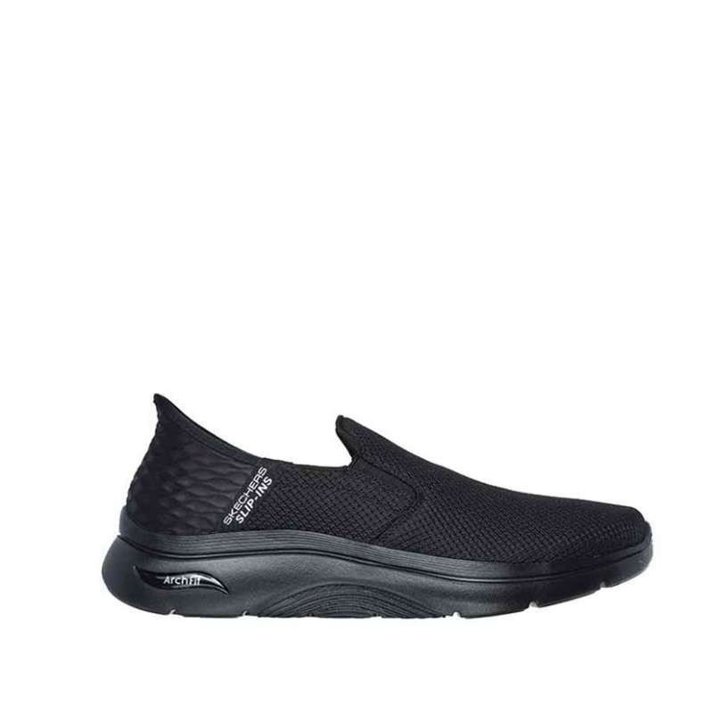 Skechers GO WALK ARCH FIT SLIP-INS Mens Sneaker Shoes Black