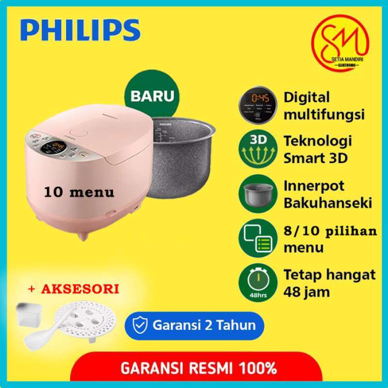 Promo Hd4515 Rice Cooker Digital 1.8 Liter Fuzzy Logic Hd4515