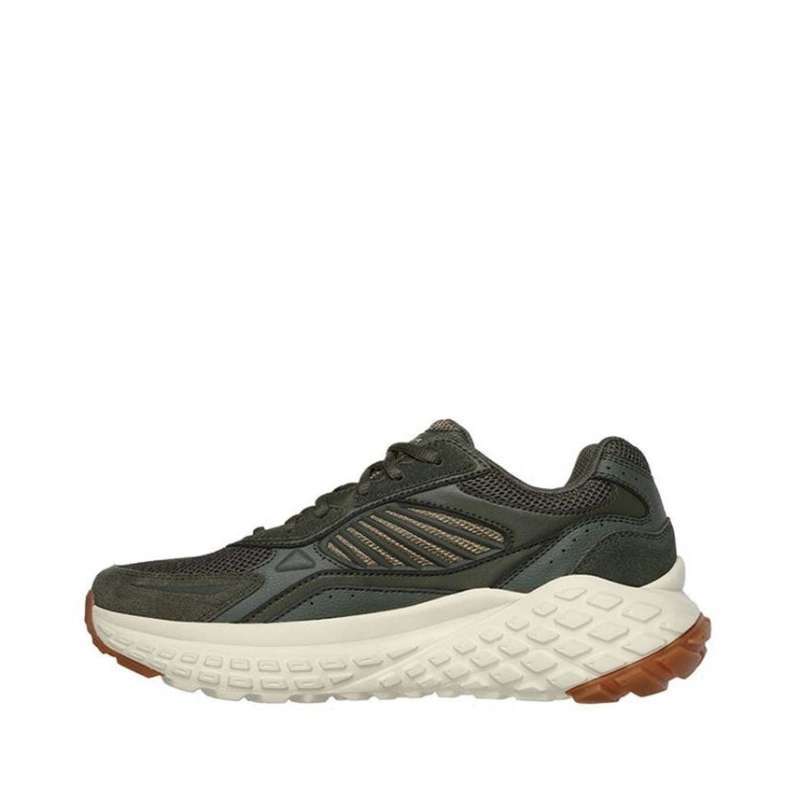 Skechers Monster Evo Mens Sneakers Shoes Olive