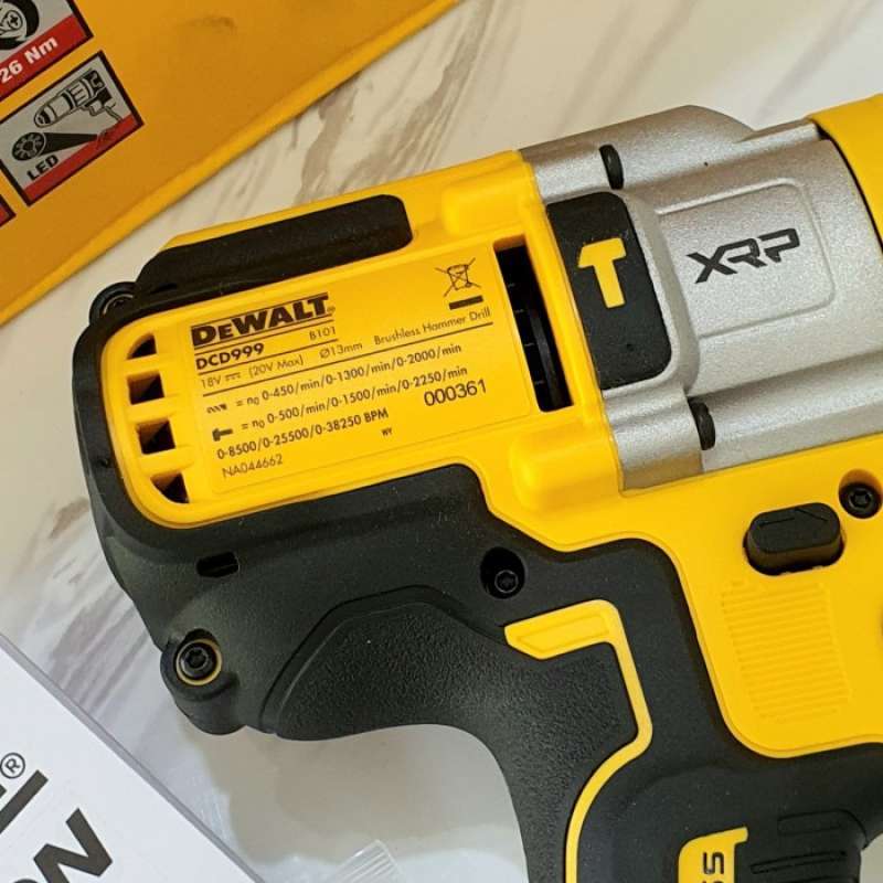 Promo DeWALT DCD999 20v - Mesin bor cordless HAMMER DRILL Diskon 23% di ...