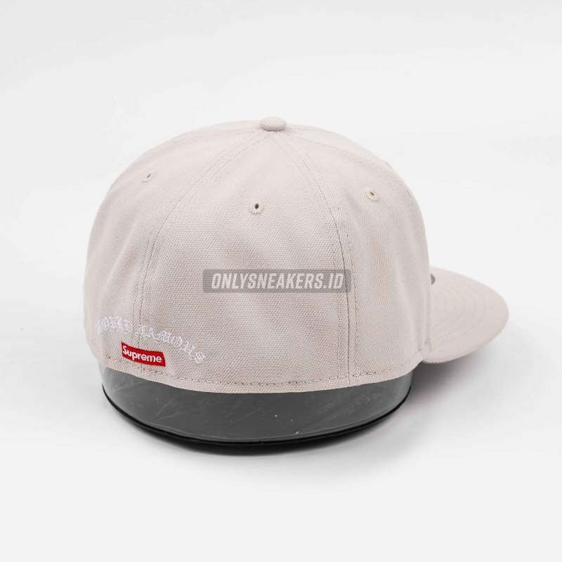 Jual Supreme Gold Cross S Logo New Era Fitted Cap Stone (100