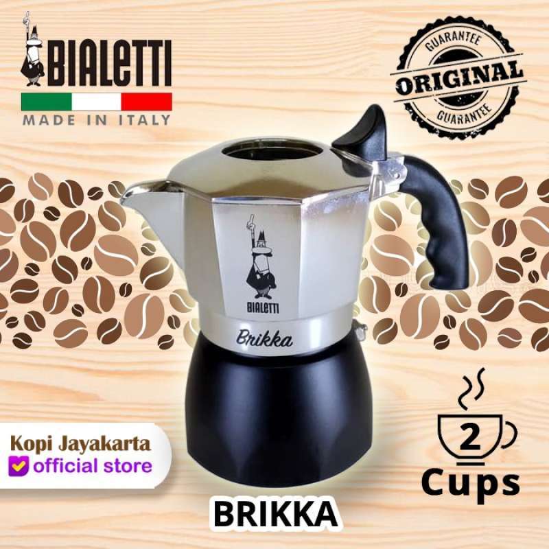 Jual Sale Bialetti Brikka Moka Pot Coffee Maker For 2 Cups New Di Seller Carthinks Kramat Kota Jakarta Pusat Blibli