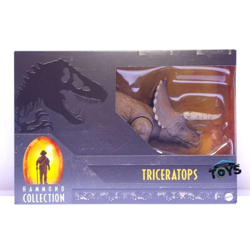 Figurine Dinosaure Triceratops - Collection Hammond - Jurassic World Mattel 2024