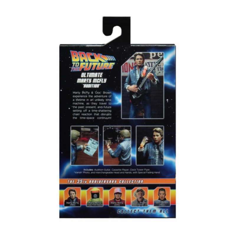 Neca - Back To The Future Marty Mcfly 85 Audition Ultimate 7 Action Figure, Multicolore