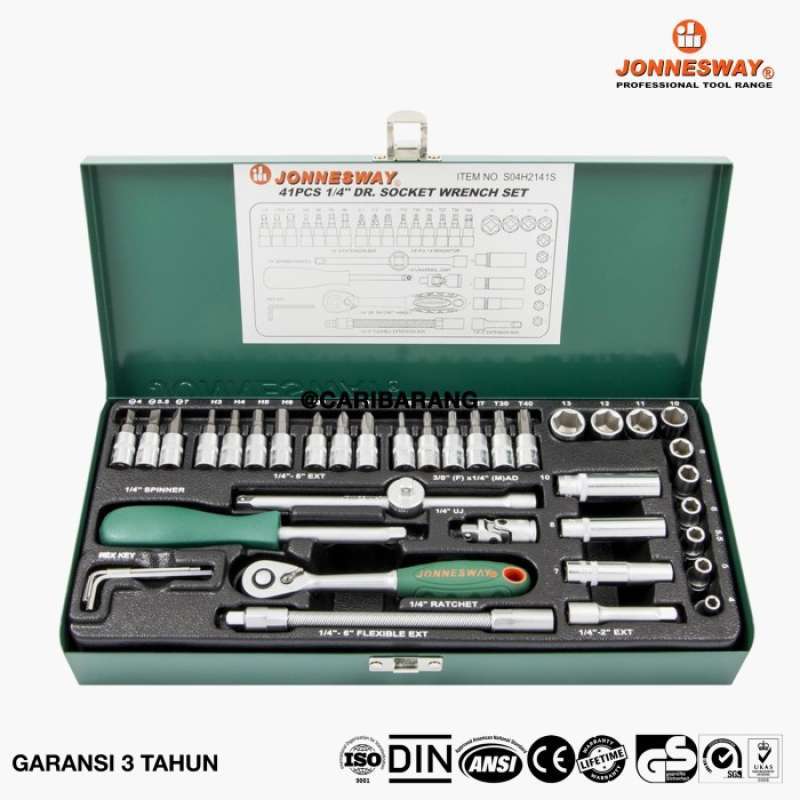Promo Jonnesway Socket Set 41 Pcs Diskon 23 Di Seller Rabatan Store
