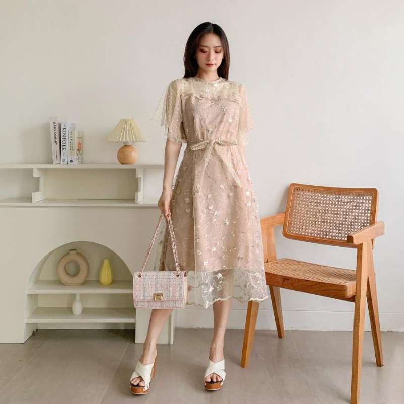 Jual dress import on sale