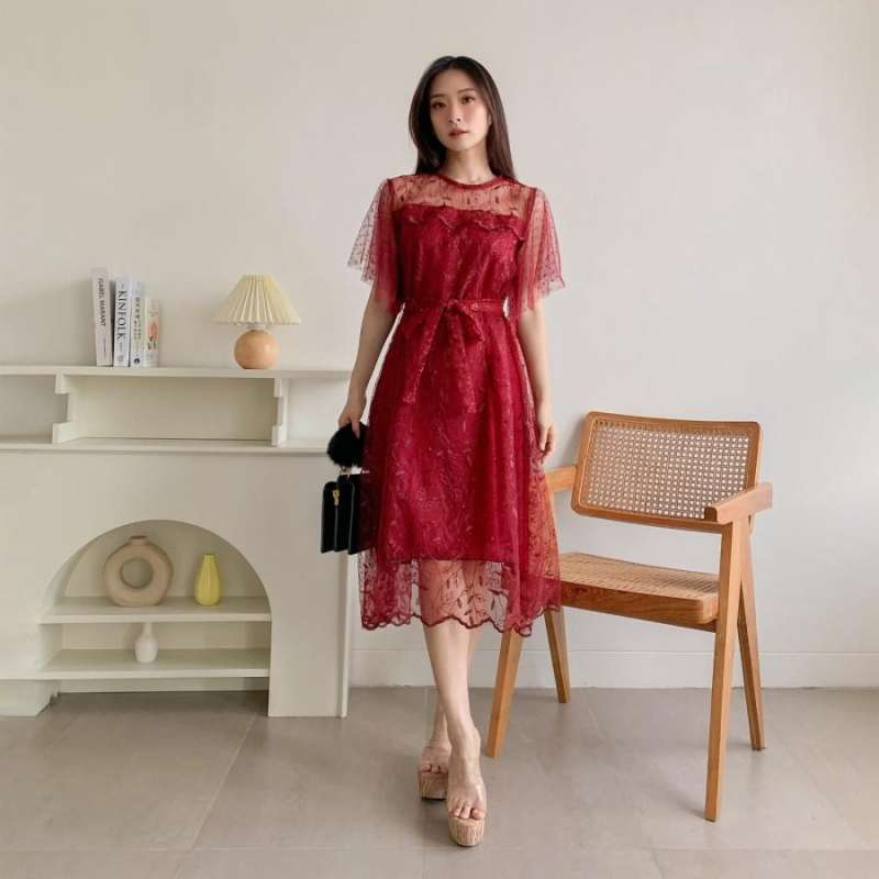 Jual dress import top