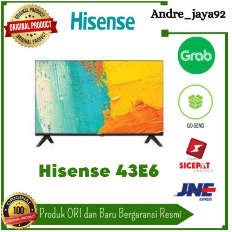 Jual Led Tv 43 Inch Uhd 4k Smart Tv Hisense 43e6k Di Seller Andre Jaya ...