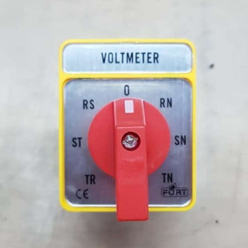 Promo Volt Ampere Selector Switch Fort Berkualitas Diskon 5% Di Seller ...