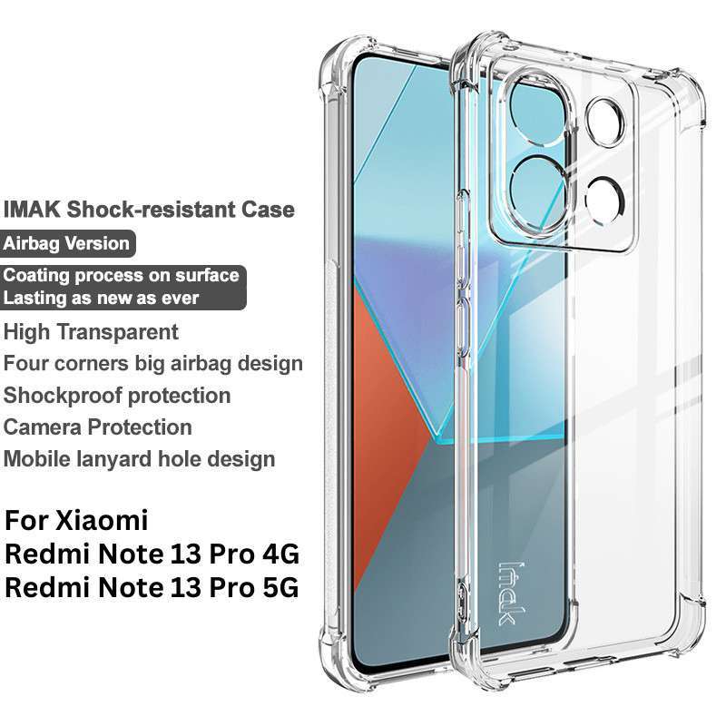 Jual Case Xiaomi Redmi Note 13 Pro 4g/5g Imak Shockproof Airbags Casing