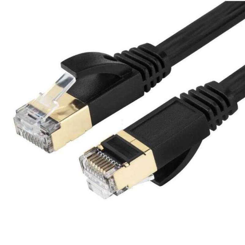 Jual Kabel Ethernet Flat Lan Network Rj45 Cat7 10m Nw107 Aksesoris ...