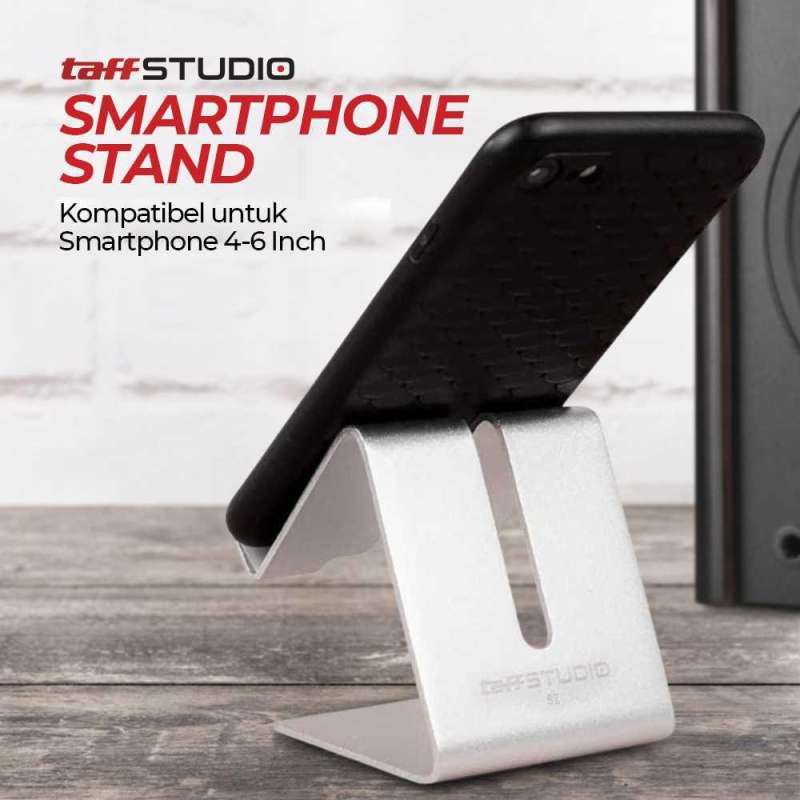 Stand Aluminium Untuk Smartphone S2 Standing Stand Holder Tinggi Handphone  Hoder Holdee Horder Untuk Meja Spion Dashboard Folding Desktop Phone Ta IH 