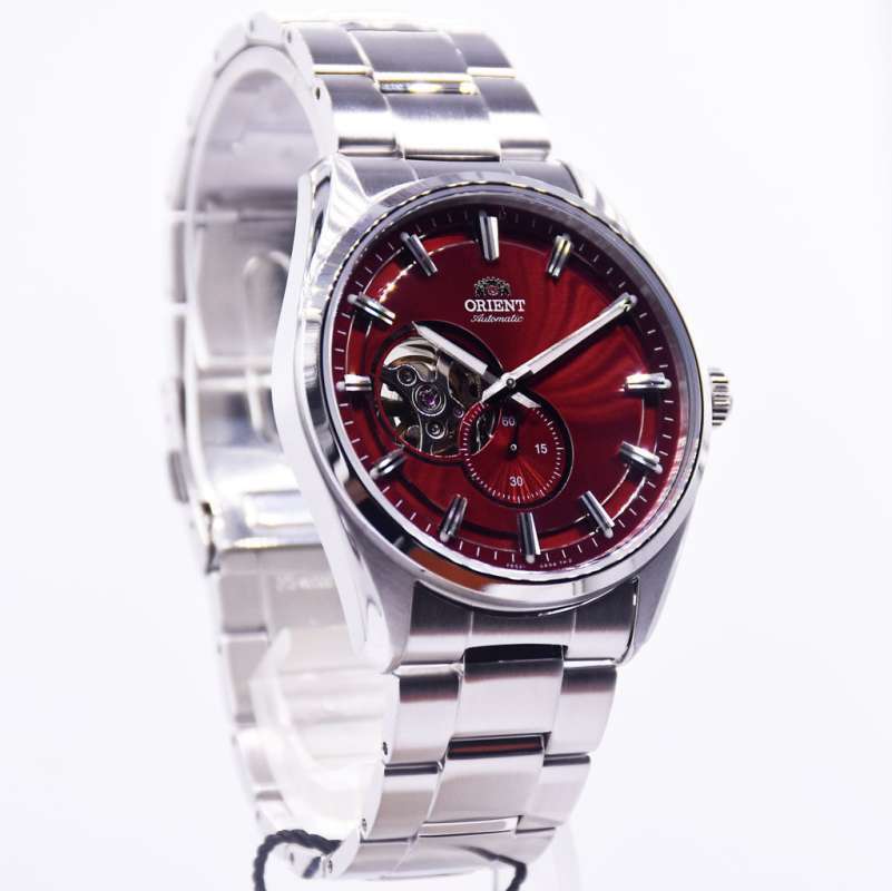 Promo Orient Contemporary Semi Skeleton Ra-ar0010r10b Jam Tangan