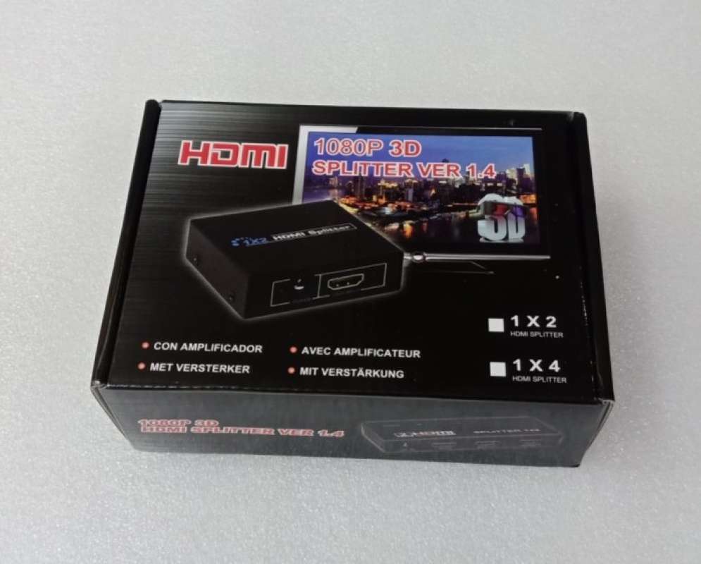 Promo Hdmi Splitter 4 Port Terbaik Diskon 39 Di Seller Tubruks Kebon