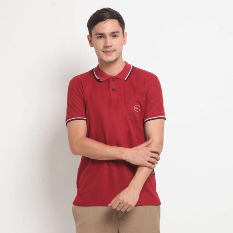 HEMMEH Polo Shirt Merah Polos