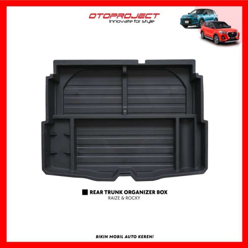 Promo Rear Trunk Organizer Box Raize Rocky Bagasi Belakang Otoproject