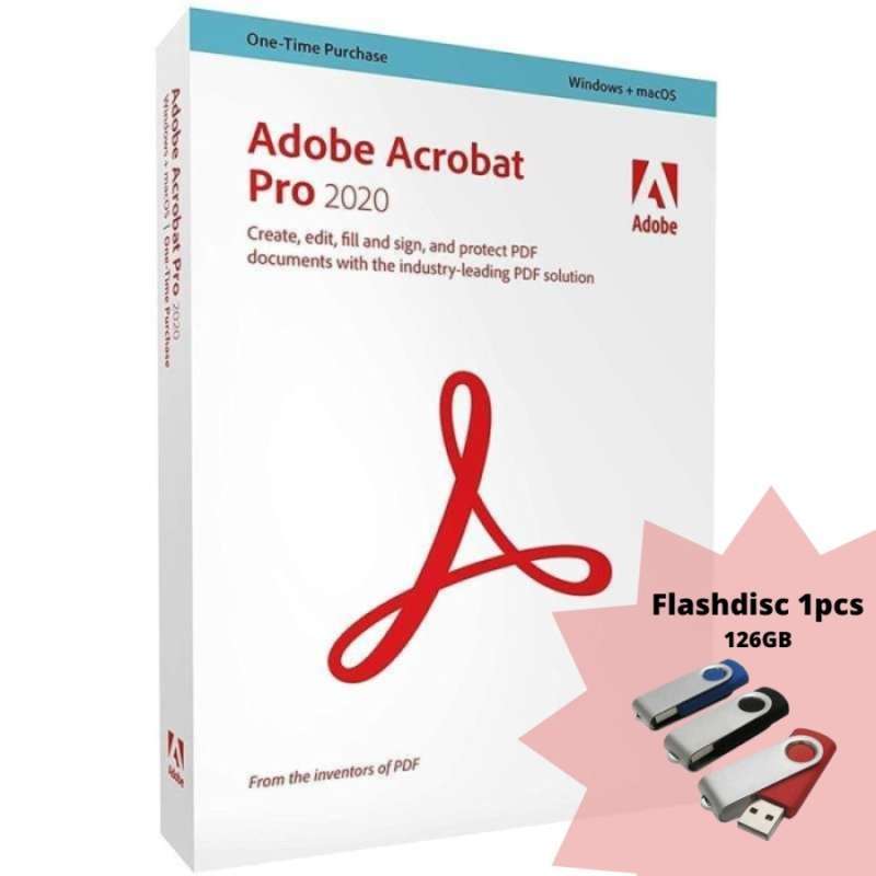 Jual Adobe Acrobat Pro/dc 2020 Perpetual License 100 Original Win Atau