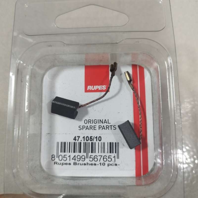 Buildalot Carbon Brushes For RUPES BA215 Grinder - 6x8x13mm - 2.4x3.1x5.1