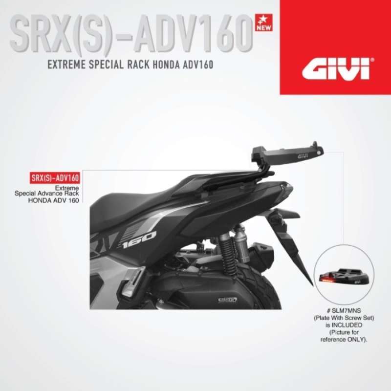 Promo Braket Srx Honda Adv 160 Givi Asli Original Diskon 23% Di Seller ...