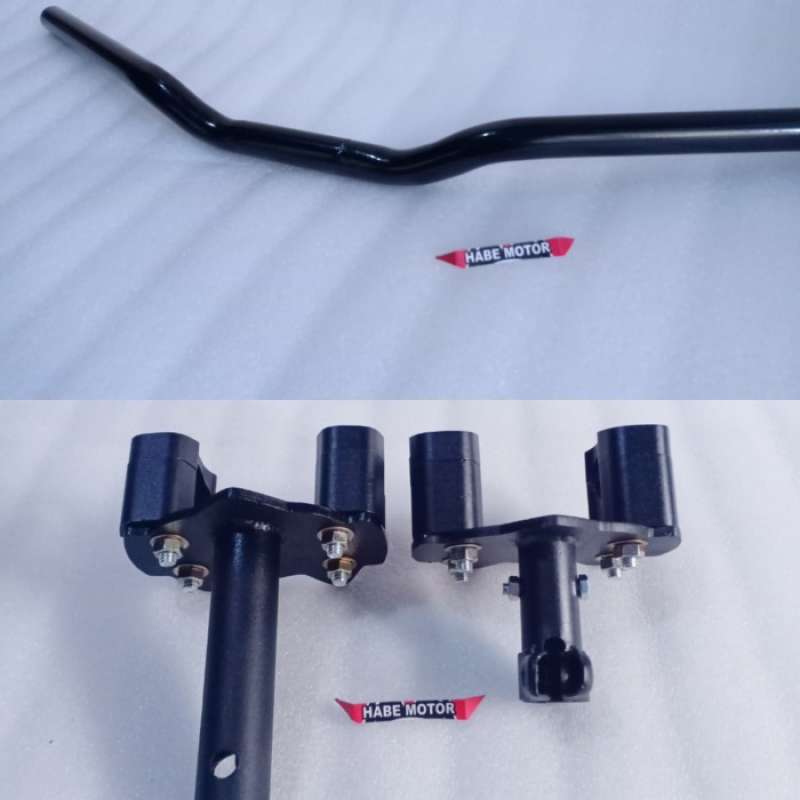 Promo Stang Rzr Plus Dudukan Stang Kualitas Matic Bebek Honda Yamaha ...