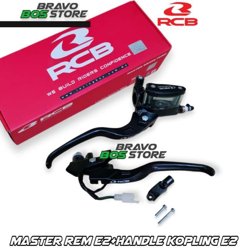 Promo Master Rem Rcb 14mm Kanan E2 Tabung Oval Kiri Kopling Set Rcb E2 ...