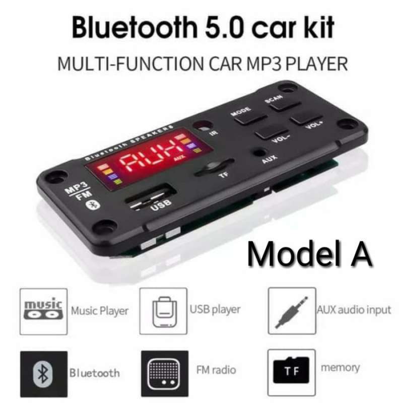 Jual Modul Mp3 Bluetooth 5v 12v Modul Bluetooth Mp3 Wireless - Model A ...