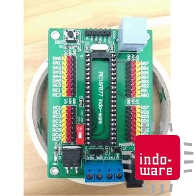 Jual Minimum Sistem Pic 16f877 A Pic16f877a Tanpa Chip Microchip Di ...