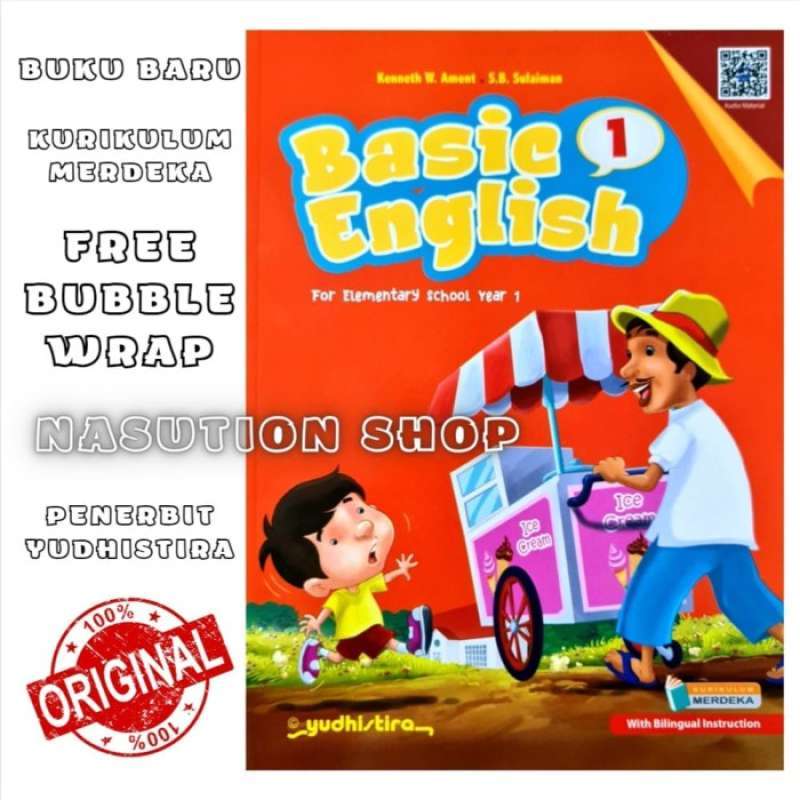 Jual Buku Basic English Kelas 1 2 3 4 5 6 Sd Yudhistira Kurikulum ...