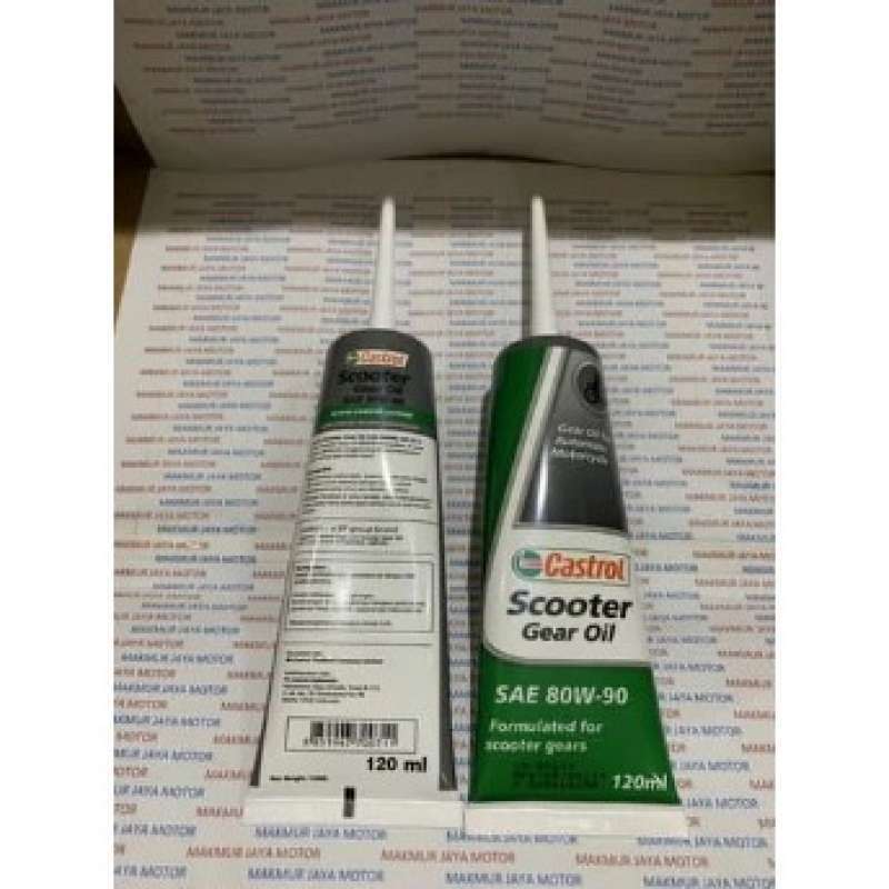 Jual Castrol Scooter Gear Oil 120 Ml (dijamin Asli) Di Seller Katamso