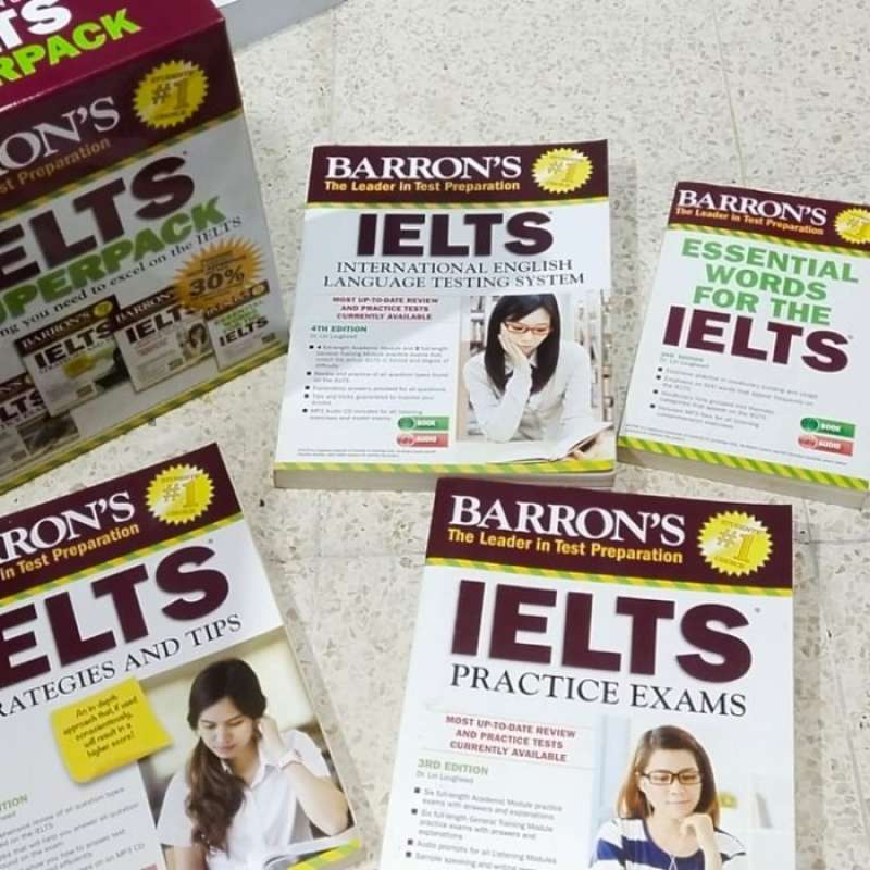 Jual Buku Barron's Ielts Superpack Di Seller Sangninja Cengkareng