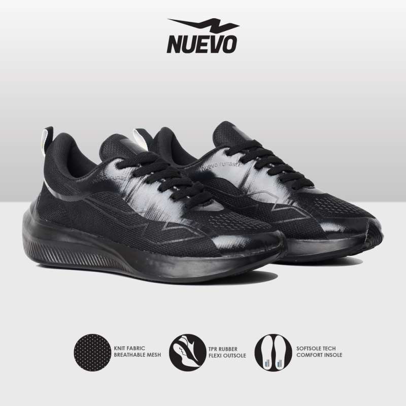 Jual Runastic Full Black Sepatu Olahraga Pria Sepatu Running Sepatu Casual By Nuevo Full Black 39 Di Seller Tikoroku Penggilingan Kota Jakarta Timur Blibli
