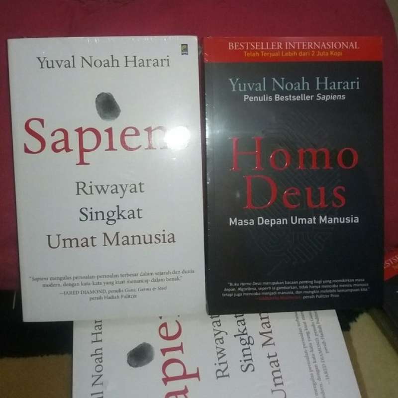 Jual Paket 2 Buku Sapiens Dan Homo Deus Yuval Noah Harari Di Seller ...