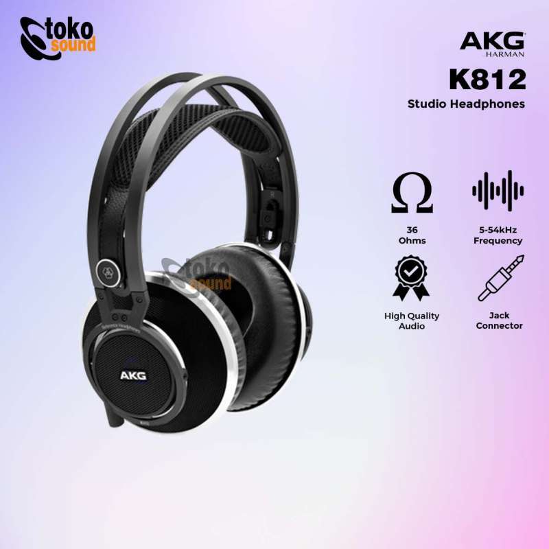 Jual Akg K812 K 812 Over Ear Closed Back Foldable Studio