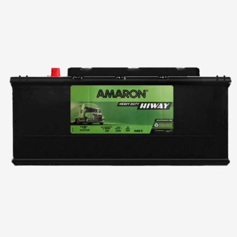 Jual Amaron Hi Way Aki Kering Mobil Kapal Bus Truk N200 200ah 245h52 Di