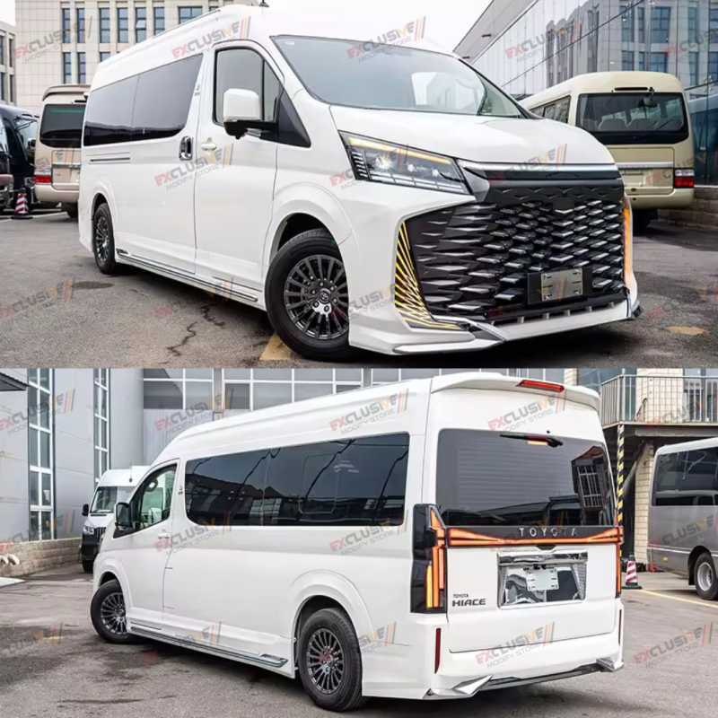 Jual Toyota Hiace Premio (2019-up) Minibus Bodykit Set Upgrade Luxury ...