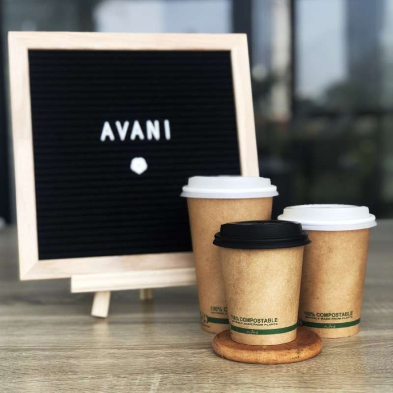 Jual Paper Cup Coklat 8 Oz, Gelas Ramah Lingkungan Tahan Panas - 50 ...