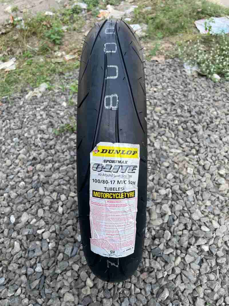 DUNLOP ダンロップ SPORTMAX Q-LITE 【100/80-17 M/C 52H TL